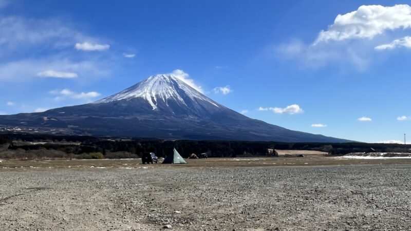 富士は日本一の山…　風も日本一